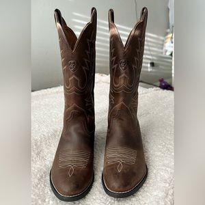 ARIAT WOMEN'S HERITAGE WESTERN BOOTS - ROUND TOE
